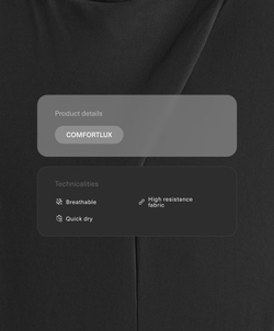 Oysho Длинный комбинезон Comfortlux с драпированным воротником, черный