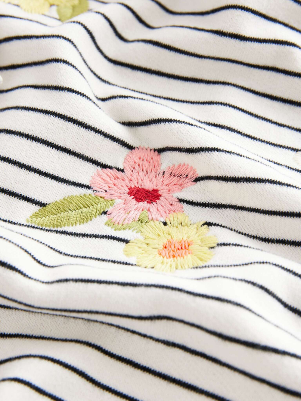 Толстовка удлиненная для девочки Next E57-236, Молочный, Черный