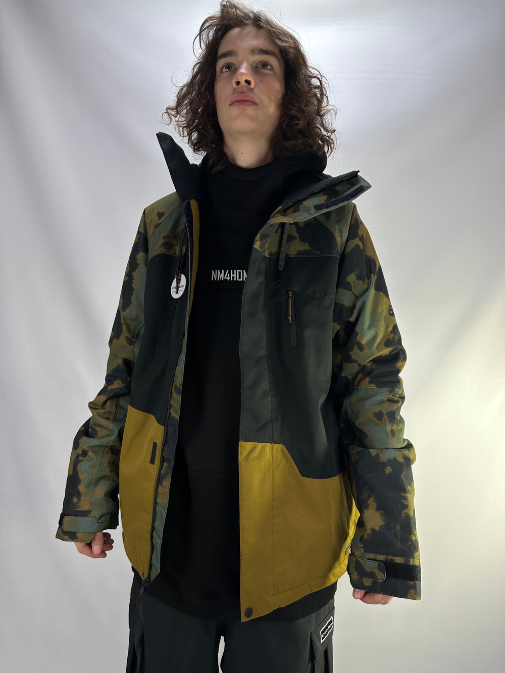 686 Куртка MNS GEO JACKET (FW) (BREEN NEBULA COLORBLOCK)