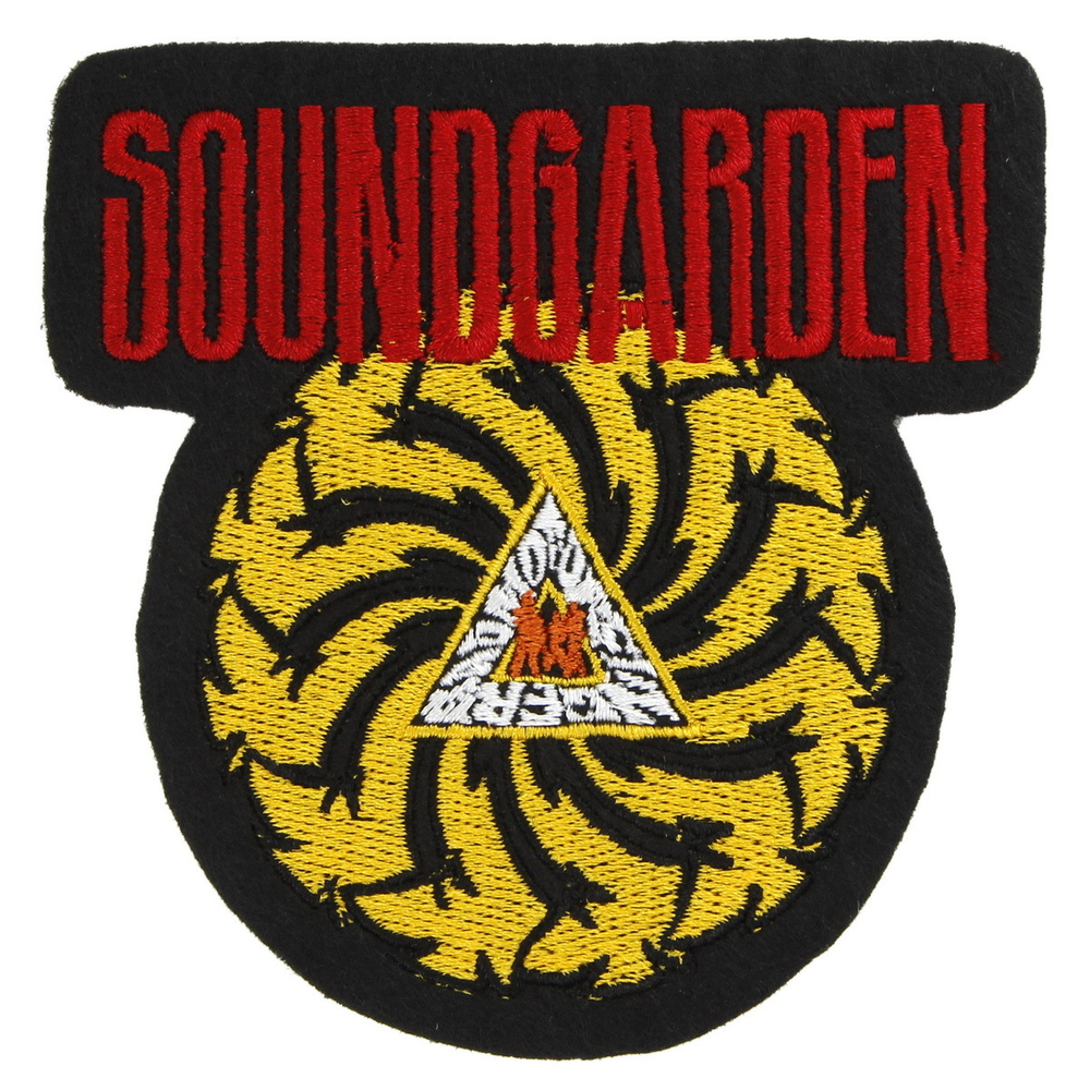 Нашивка с вышивкой группы Soundgarden