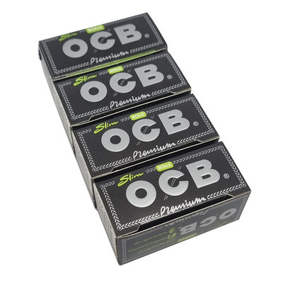Бумага для сигарет блок "OCB" Premium Rolls 44мм 4м*4шт.