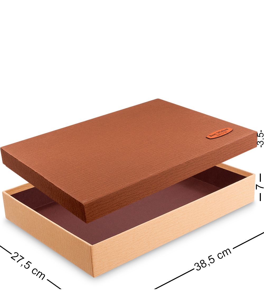 Packing Symphony WF-04/2-D Коробка «Прямоугольник» цв.беж./корич.