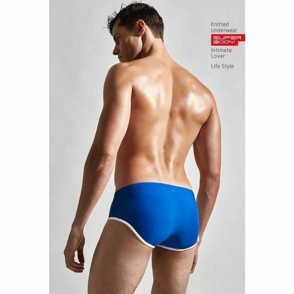 Мужские плавки синие Superbody