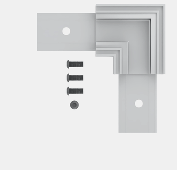 Угол-соединитель для подвесного/накладного магнитного шинопровода ST1007.519.00 белый Skyline 48+ ST-Luce