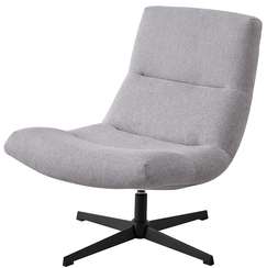 Крутящееся лаунж-кресло Soma, серое