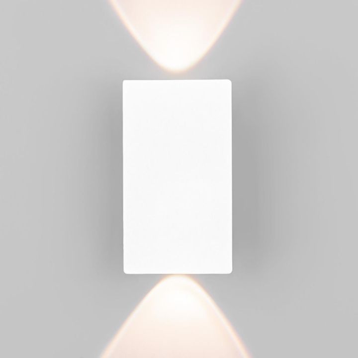 Уличный настенный светодиодный светильник Elektrostandard Mini Light 35154/D белый a060884