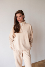 Анорак Арктика  для беременных и кормящих, Латте