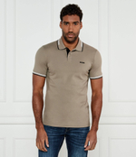 Поло Paul BOSS GREEN - бежевый(50506193)