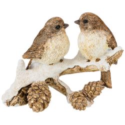 ФИГУРКА "ПТИЧКИ" 11*6*9 СМ. (КОР=48ШТ.)