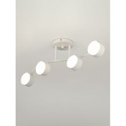 Светильник настенно-потолочный спот Rivoli Batty 7080-704 4хGX53 15 Вт поворотный | Споты-Подсветки
