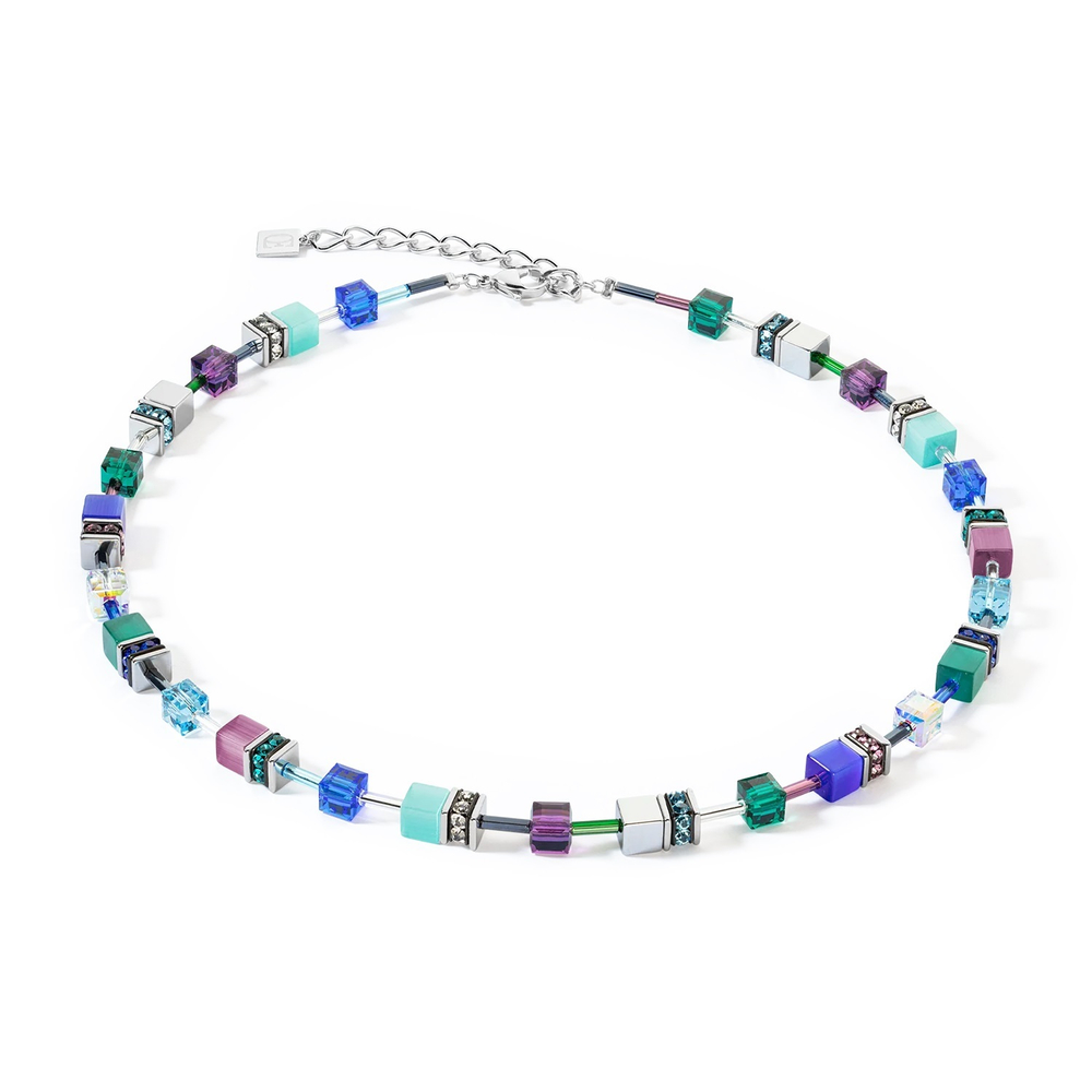 Колье Coeur de Lion Turquoise-Purple 2838/10-0608