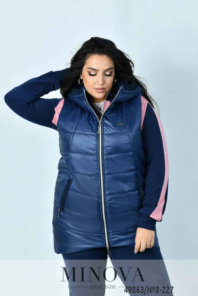 Костюм 8-227-фреза-синий Minova