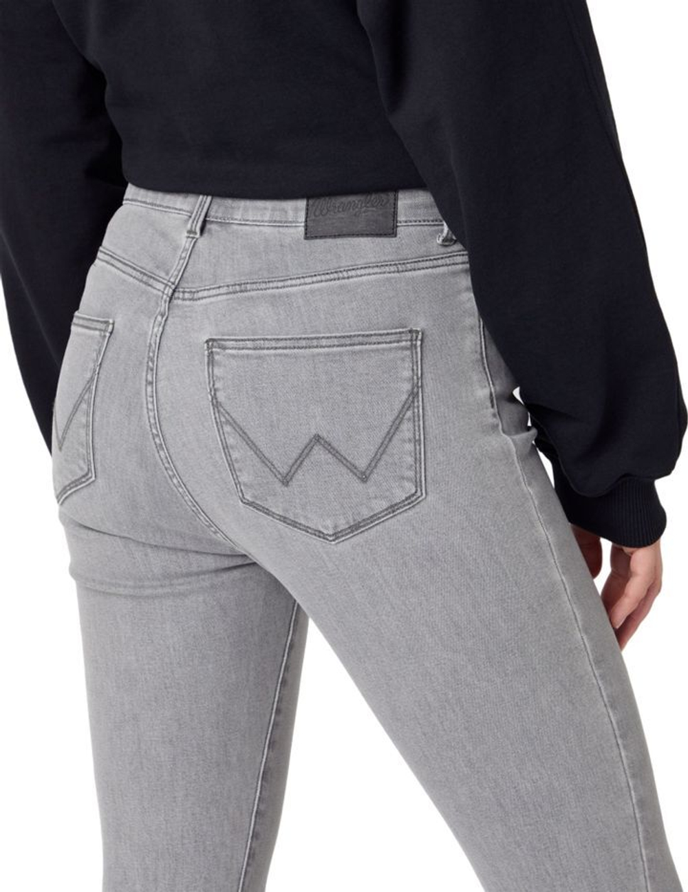 Джинсы Wrangler HIGH RISE SKINNY IMAGINE серый