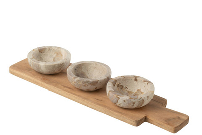 Набор сервировочный "Марби" 44,5x12x5см