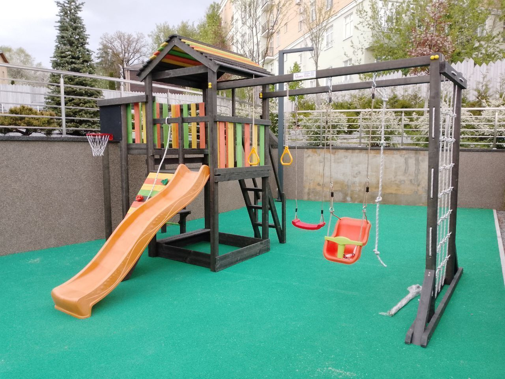 Детский игровой комплекс Савушка "Мастер" - 4 (orange)