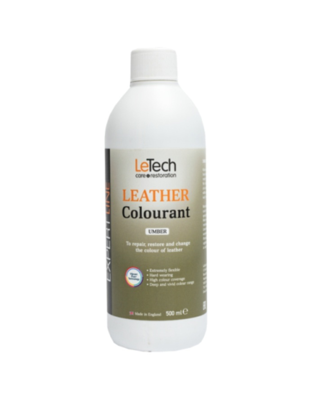 LeTech Expert Line Краска для кожи (Leather Colourant) Umber, 500мл