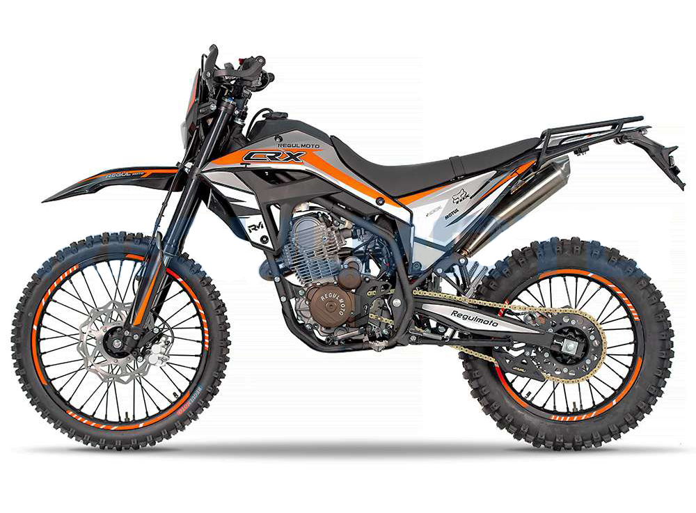 Мотоцикл Regulmoto CR-X Черный/оранжевый