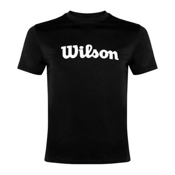 Футболка для мальчика теннисная Wilson Youth Unisex Team Performance - black