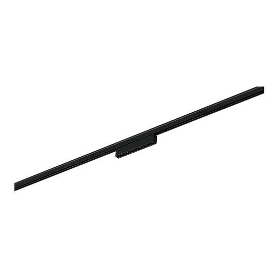 ST666.436.05 Магнитный трековый светильник Черный LED 1*5W 3000K 220Lm Ra>90  IP20 L100xW10xH18 24V SUPER5