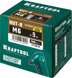 KRAFTOOL Nut-R, М6, уменьш. бортик, 500 шт, резьбовые заклепки стальные с насечками (311708-06)