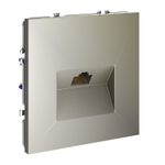 Розетка компьютерная встраиваемая VOLTUM S70 RJ45 кат.6, (шелк)