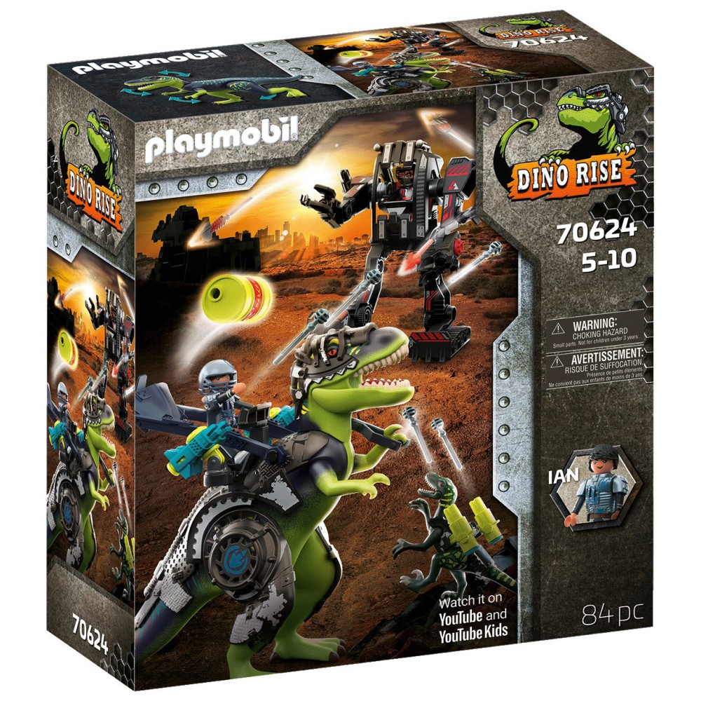 Playmobil - T-Rex: Битва гигантов 70624