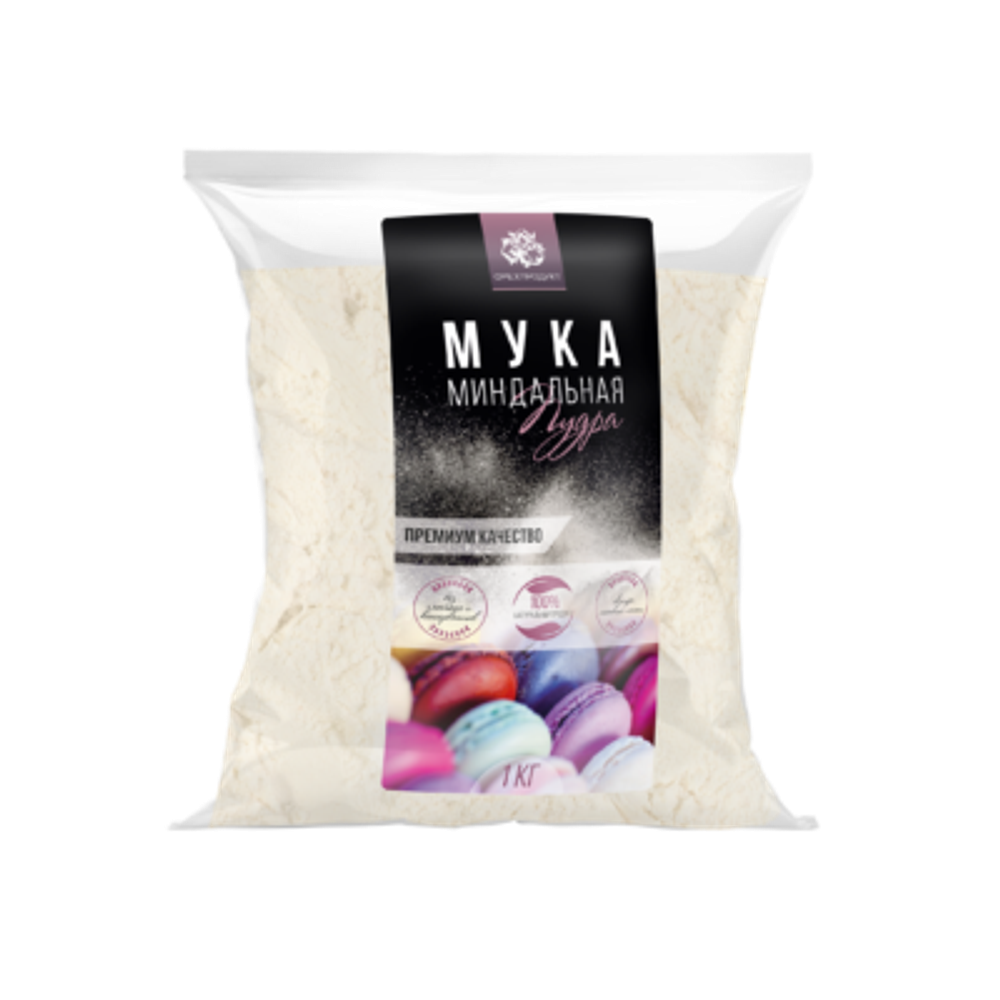 Миндальная мука (пудра) 500 гр, ОРЕХПРОДУКТ