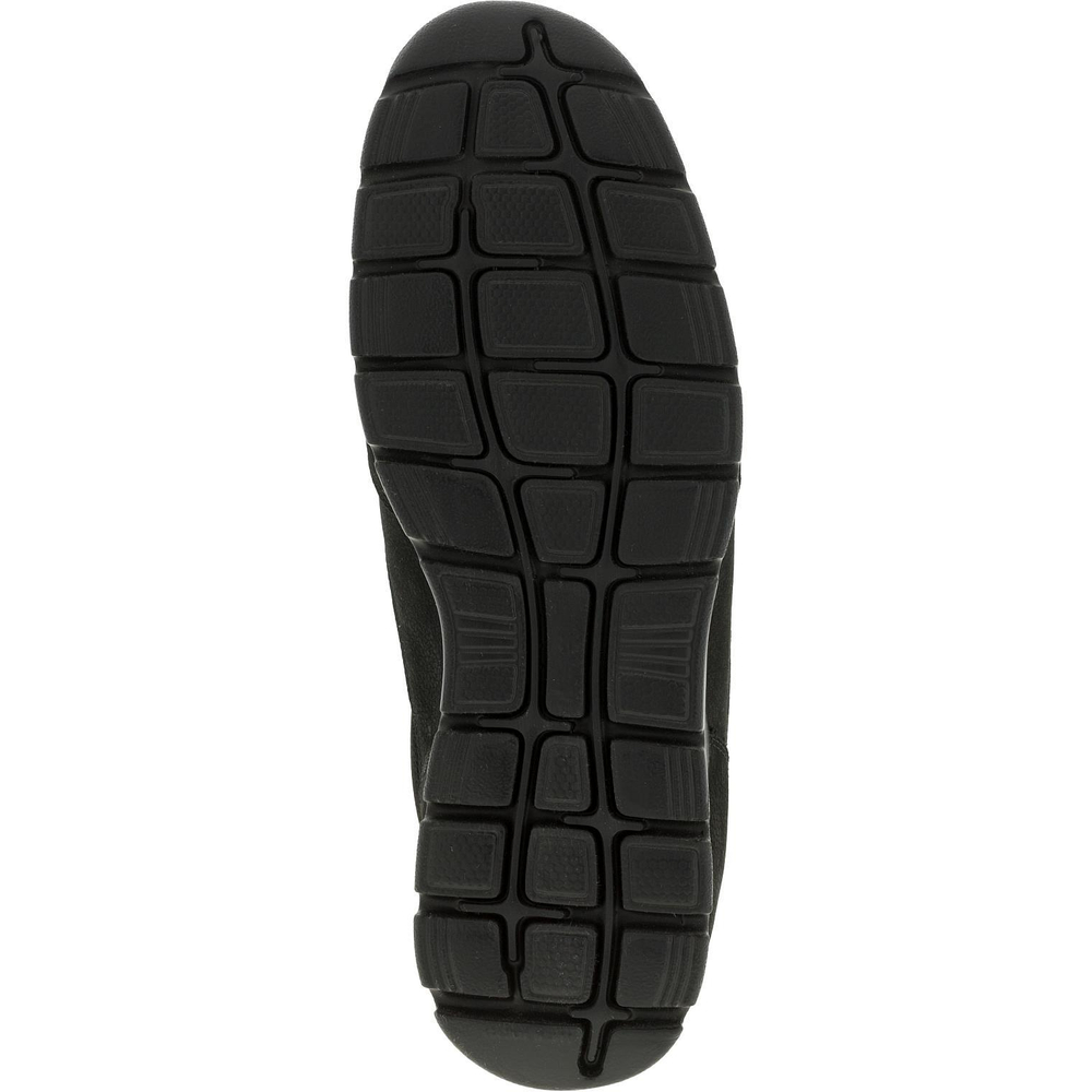 587385 полуботинки мужские черный нубук