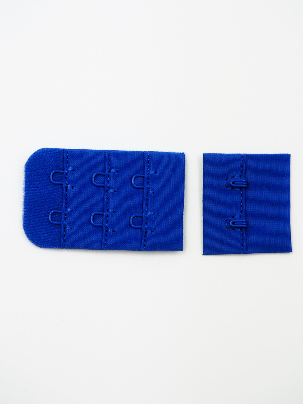 Застежка для бюстгальтера ультрамарин с крючками 2х3