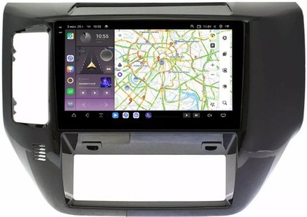 Магнитола для Nissan Patrol 2004-2010 - Carmedia SF-9270 QLed+2K, Android 13, TS20, CarPlay, 4G SIM-слот