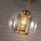 4939/1 PENDANT ODL22 401 античн.бронза/металл/прозрачный/стекло Подвес E27 1*40W CLOCKY