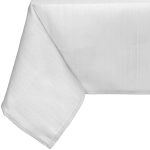 Скатерть 147*183 см «HOME», водоотталкивающая, цвет белый