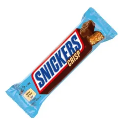 Батончик шоколадный Snickers Crisp 60 гр