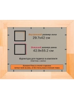 Рамка для постера и фотографий 29,7x42