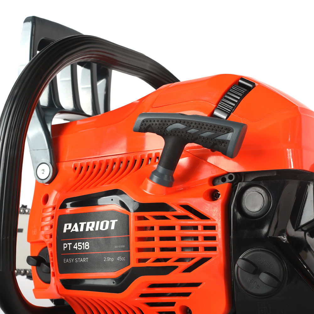 Пила цепная бензиновая PATRIOT PT4518, 2.9л.с., 18", Easy Start