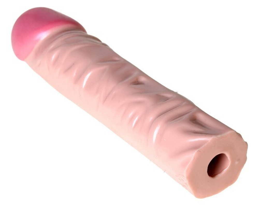 Насадка к трусикам 8''классическая Vac-U-Lock (Цвет: телесный)