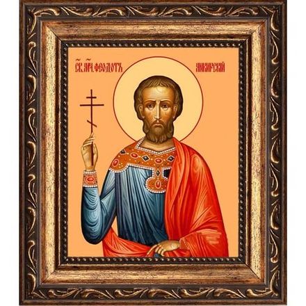 Феодот (Богдан) Анкирский, корчемник, мученик. Икона на холсте.