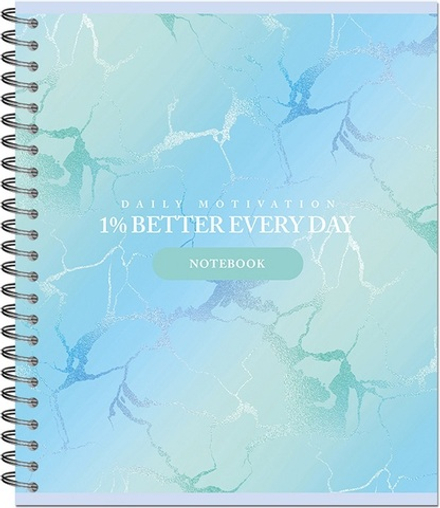 Тетрадь 170х203, 48 л. Гребень, SHINY OFFICE ,190г, 4+0+сплошной УФ-лак, 4 диз