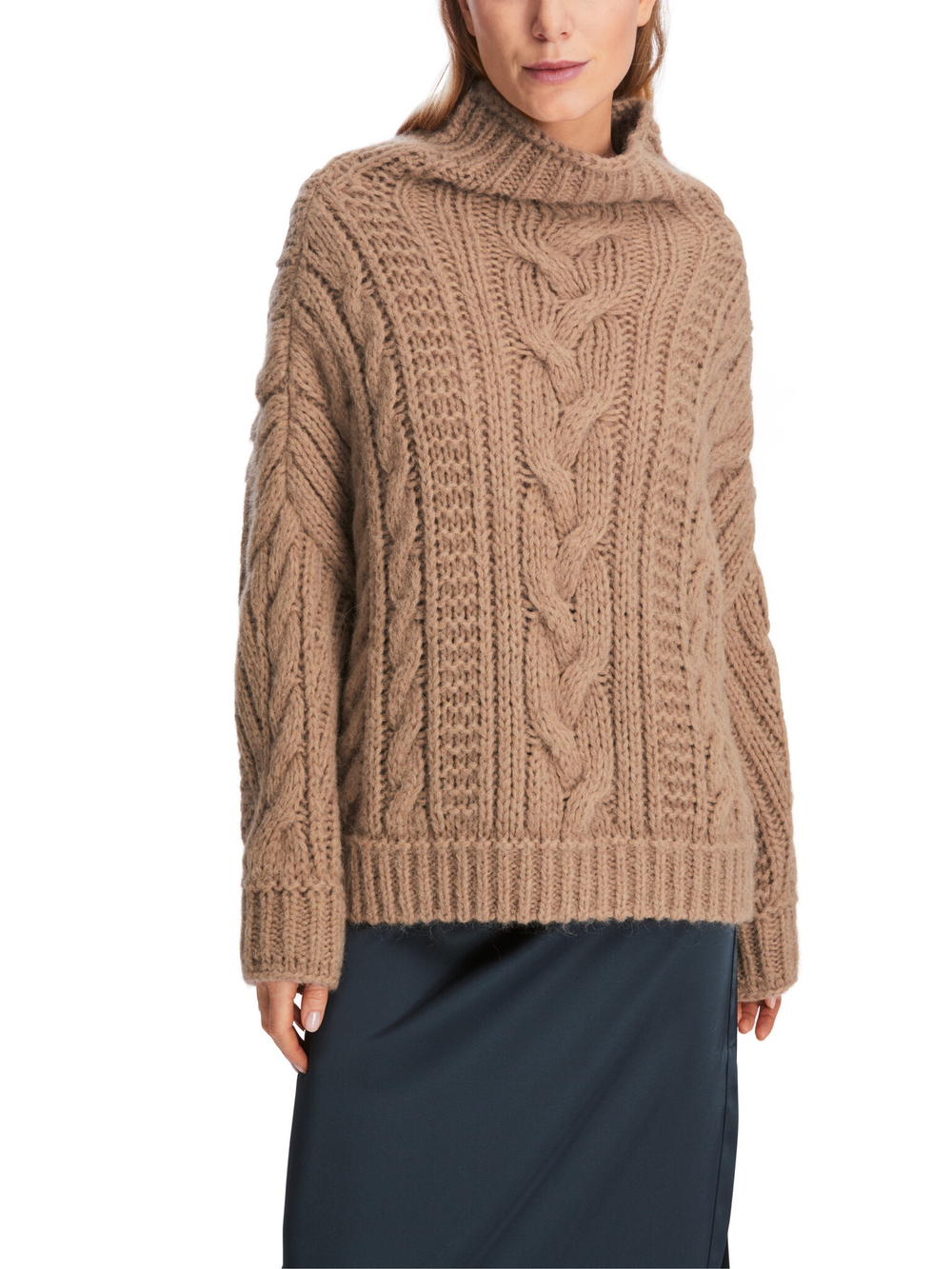 Свитер из шерсти альпака (Knitted in Germany)