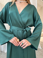 Платье Кимоно изумруд