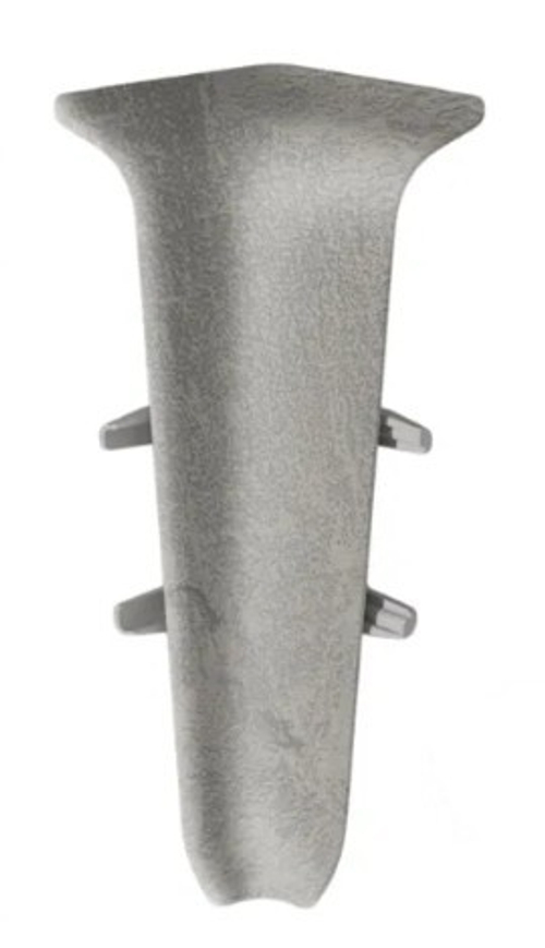 Угол внутренний для плинтуса 85мм "Деконика", 547 Лофт светло-серый