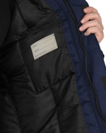 Костюм СИРИУС-РОСТ-НОРД-2 зимний, куртка, п/к, темно-синий с васильковым и СОП