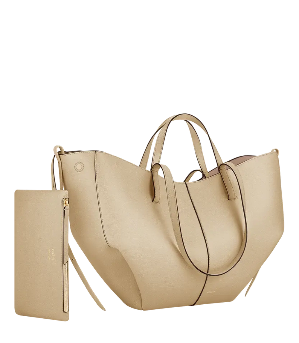 POLENE СУМКА CYME, СВЕТЛО-БЕЖЕВЫЙ