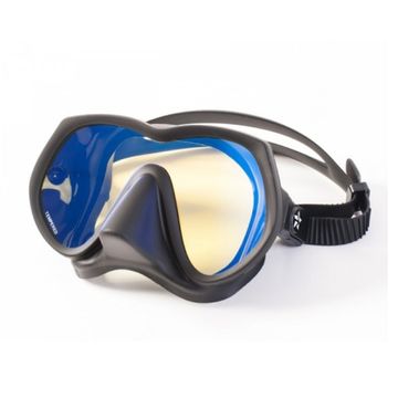 Маска САРГАН Ирень черный силикон просветленные линзы