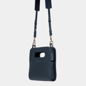 Сумка Camille из кожи теленка, синего цвета