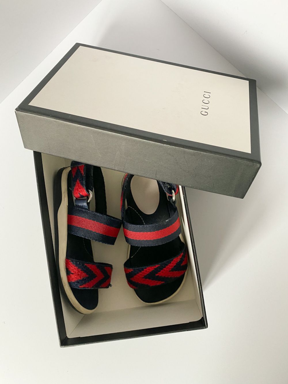 Текстильные сандалии Gucci, 23