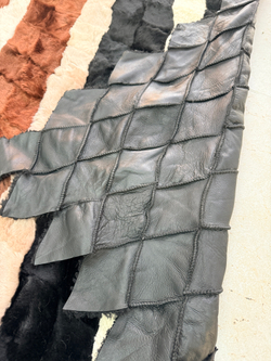 Покрывало меховое ковер из шкуры овчины