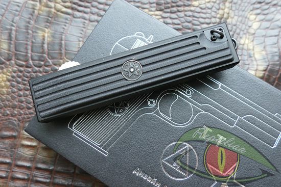 Складной нож автоматический Steelclaw ТТ c клинком из стали D2, рукоять G10 / алюминий