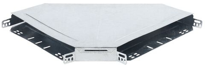 Поворот вертикальный внешний 90град 50х200мм RAL 9016 GL ESCA IEK