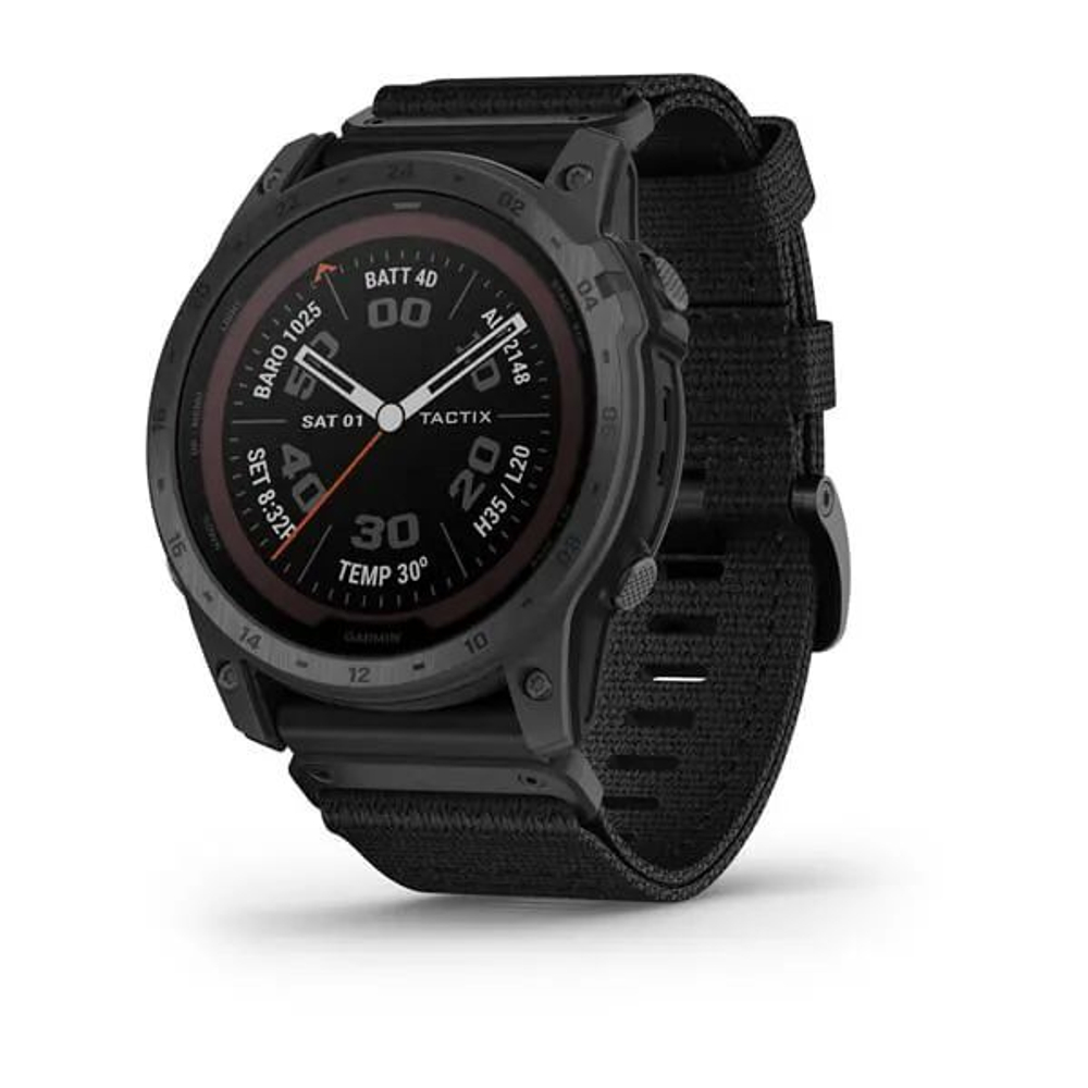 Смарт часы Garmin Tactix 7 Pro с черным нейлоновым ремешком